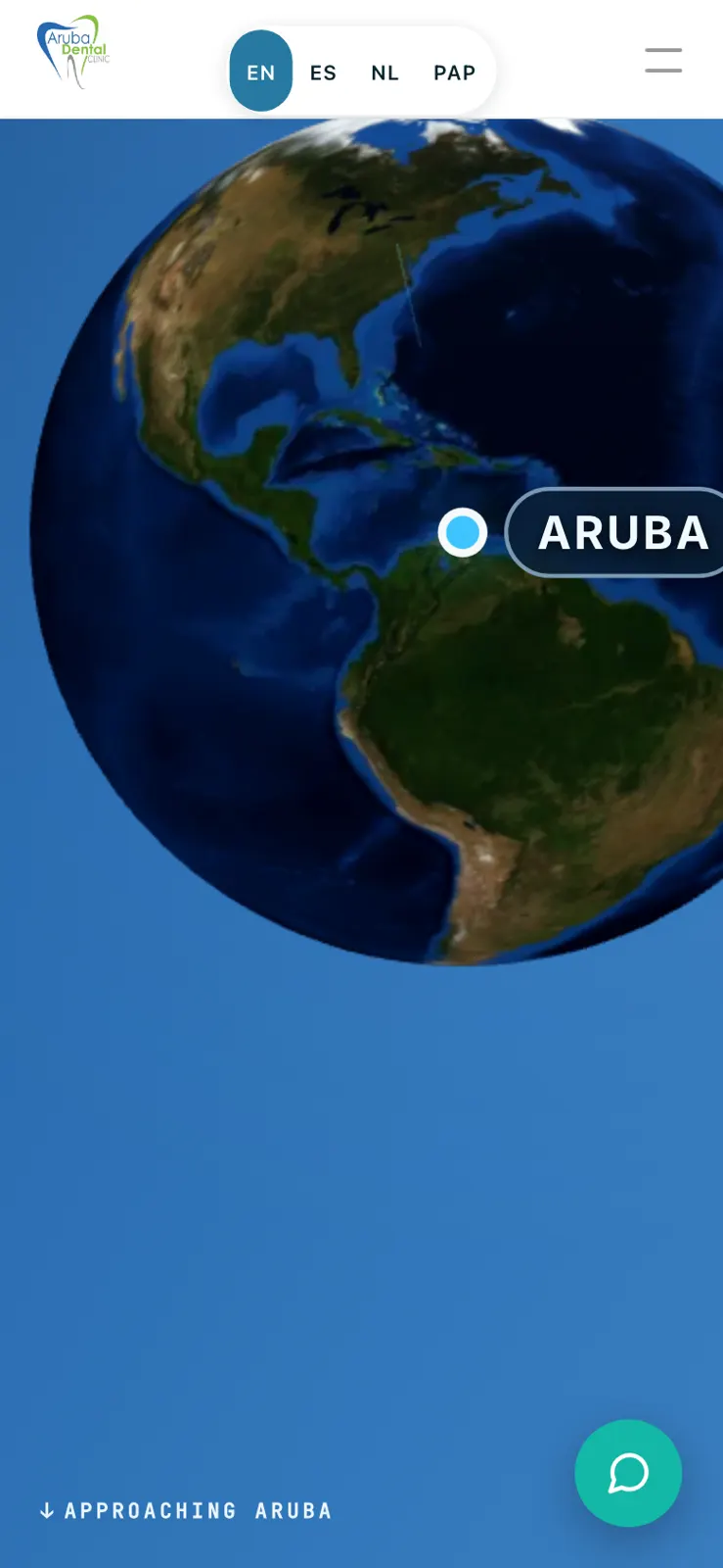 Aruba Dental Clinic homepage